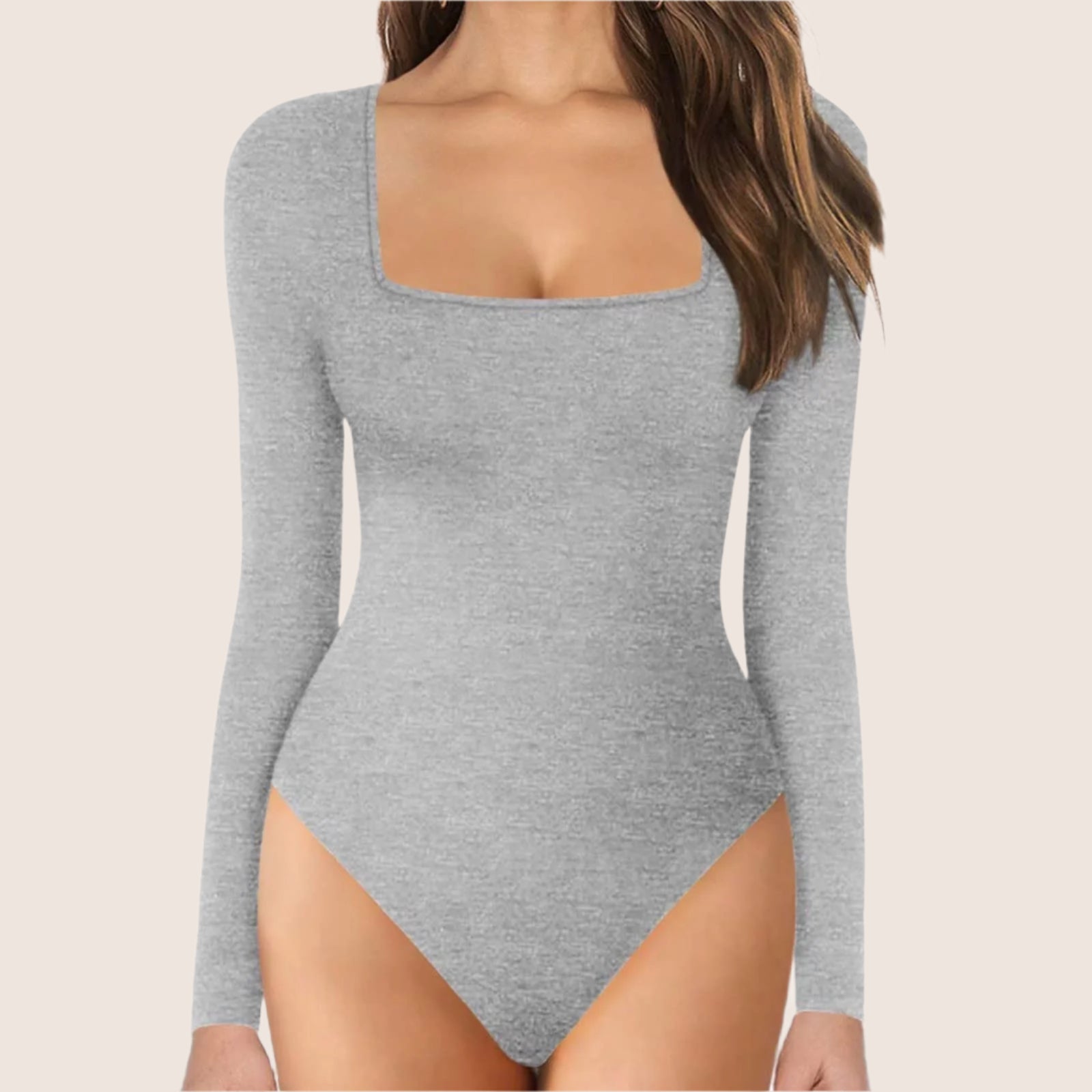 Women'S Jumpsuit Clearance Summer Fall Long Sleeve Bodysuit for Women, Tummy Control Leotard Shapewear Mock Neck Bodysuit High Neck Fitted Sexy Bodysuit Rompers Jumpsuit Deals