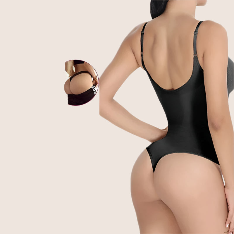 Thong Bodysuit Shaperwear for Women Tummy Control Seamless Body Shapers Belly Trimmer Sculpting Waist Trainer Slimmer Compress