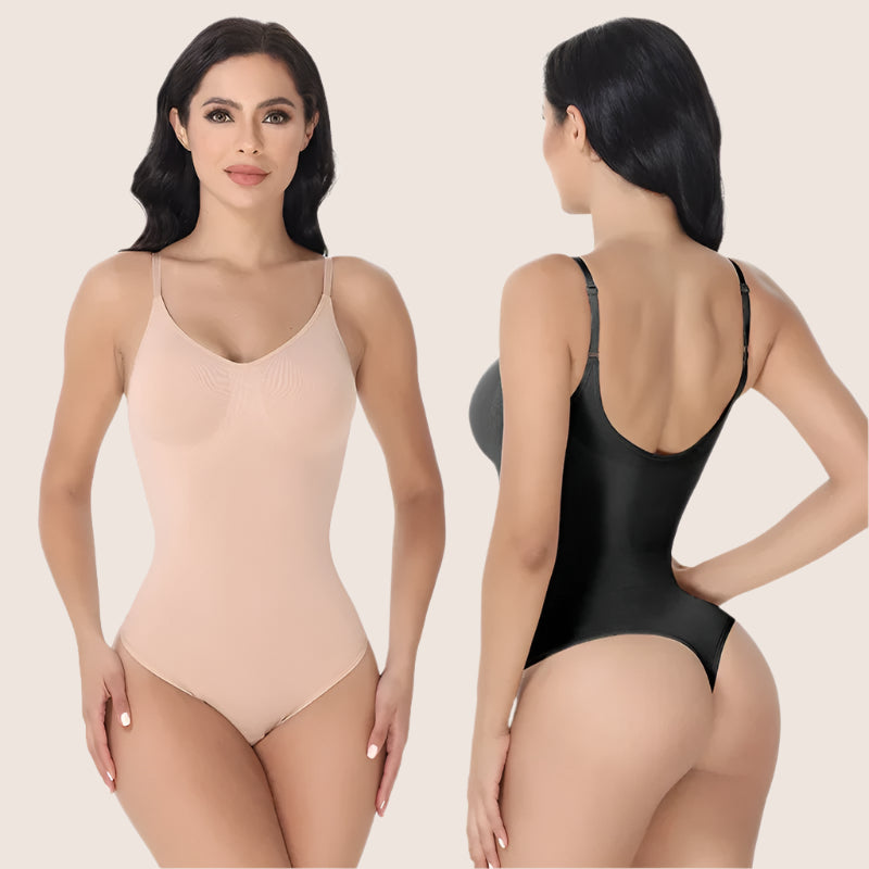 Thong Bodysuit Shaperwear for Women Tummy Control Seamless Body Shapers Belly Trimmer Sculpting Waist Trainer Slimmer Compress