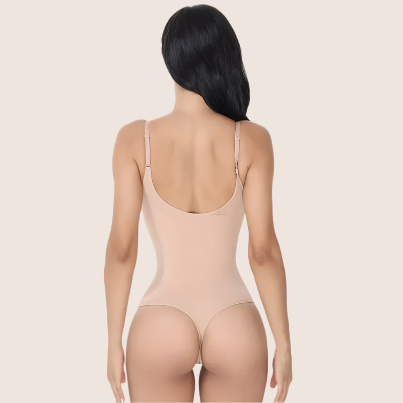 Thong Bodysuit Shaperwear for Women Tummy Control Seamless Body Shapers Belly Trimmer Sculpting Waist Trainer Slimmer Compress